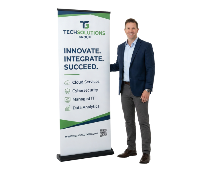 Custom decals, retractable banners, and stickers for business promotion