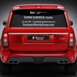 Custom rear glass decals for cars and trucks | TheRetractableBanner.Shop