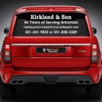 High-quality rear window decals for vehicles at TheRetractableBanner.Shop