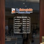 Open Hour Decals Available at TheRetractableBanner.Shop