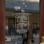 Personalized Business Hours Vinyl Decal for Glass Doors and Windows
